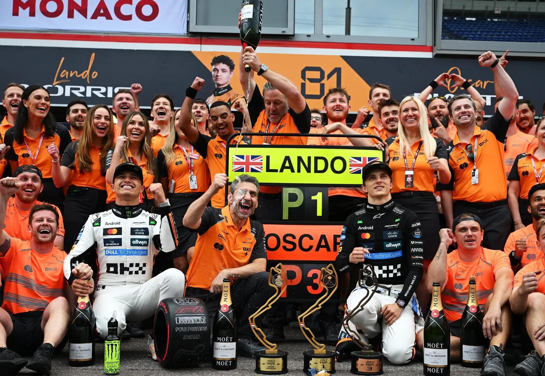 阿斯顿马丁绝杀哈斯车队，皮亚斯特里统治全场